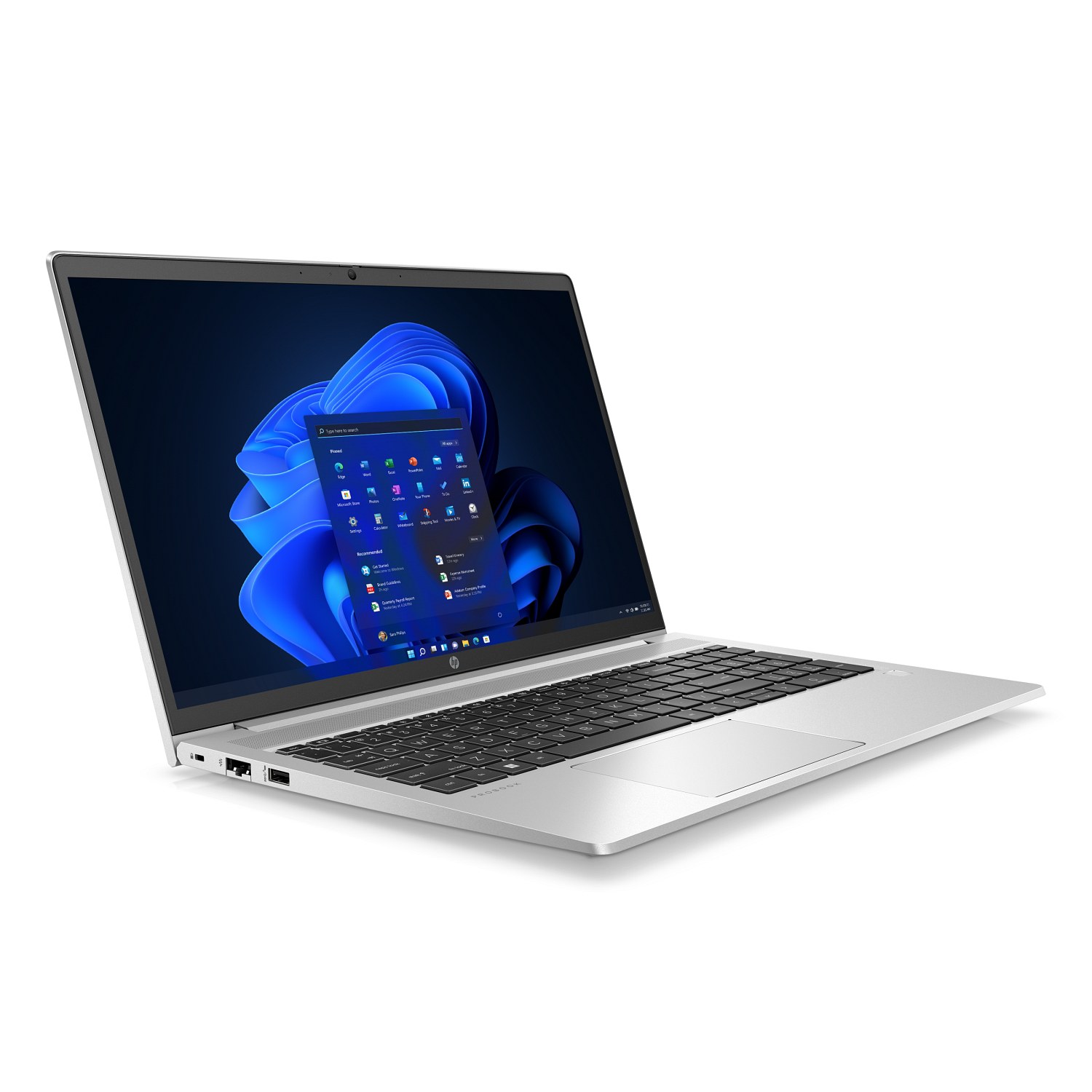 HP ProBook 455 G9 ansicht von links